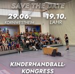 Save-the-date Kinderhandball Kongress