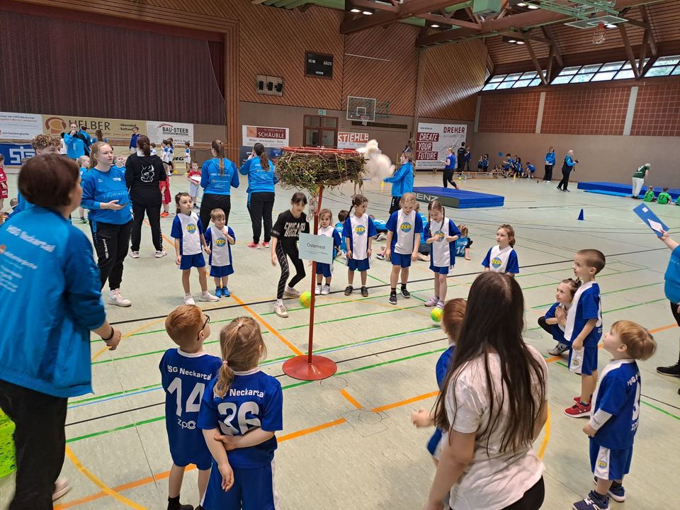 Bezirksspielfest der Minis bei der HSG Neckartal