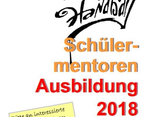 Schülermentorenausbildung 2018 des BHV