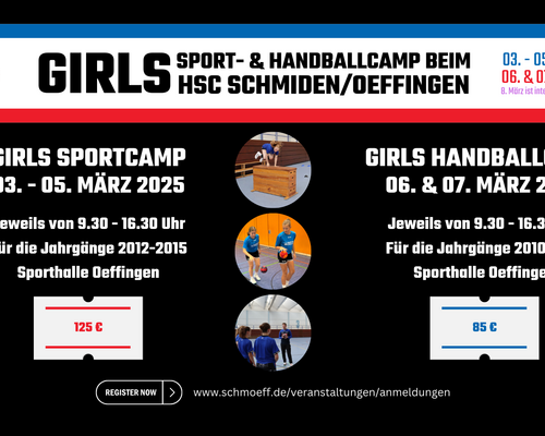 Mädchen Sport- & Handballcamp