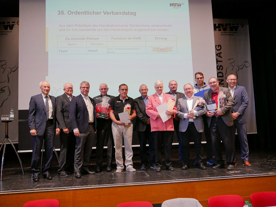 35. Ordentlicher Verbandstag des Handballverbandes Württemberg