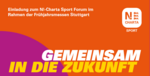 N!-Charta Sport Forum in Stuttgart