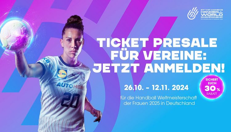 WM 2025 der Frauen - Vorverkauf startet im November